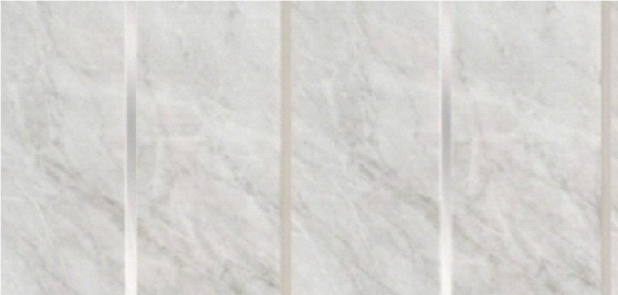 Light Grey Marble Silver Strip